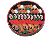大阪寿司盛合せです